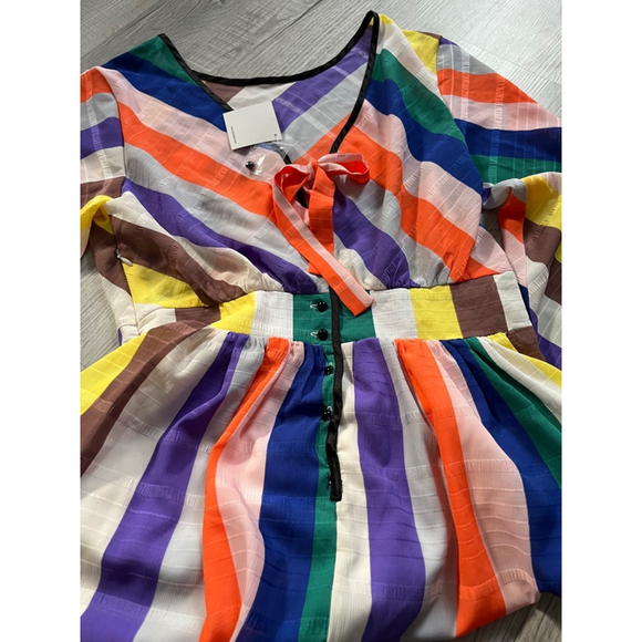 Ghospell NWT color by number midi dress size M - Picture 12 of 12